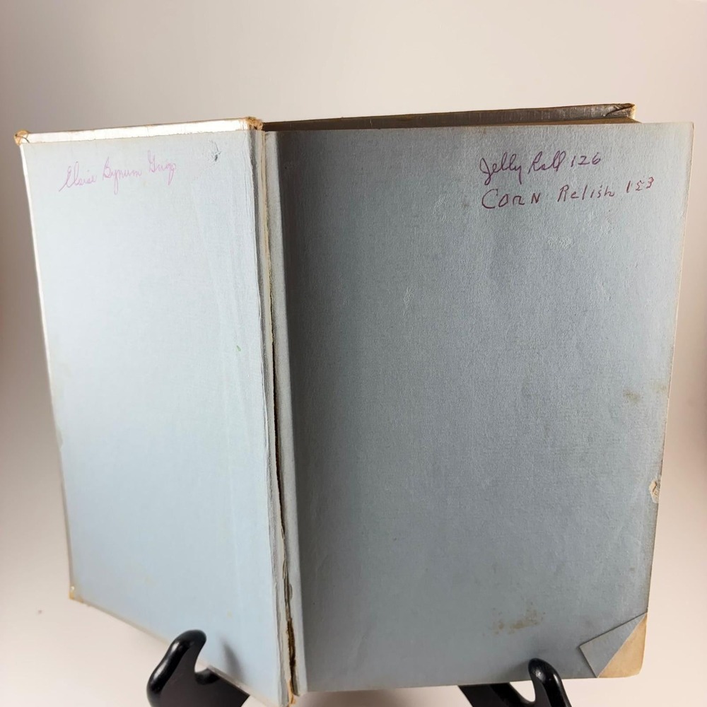 1st Edition 1955 Silver Jubilee Super Market CookBook Edith Barber Hardcover - Picture 5 of 12